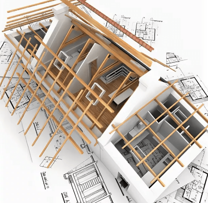 Деревянные конструкции в дополненной реальности